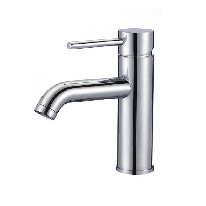 KBFMORE™ 7" Round Spout Single Handle Bathroom Faucet