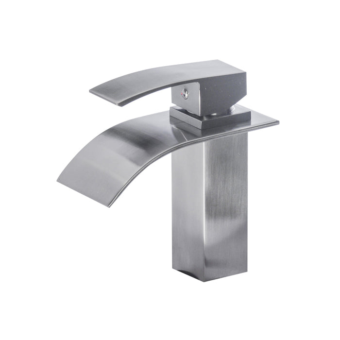 KBFMORE™ 8" Square Waterfall Single Handle Bathroom Faucet