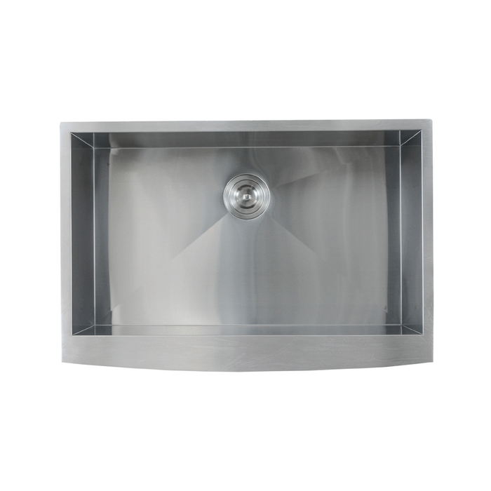 KBFMORE™ 33" Stainless Steel Single Bowl Farmhouse Kitchen Sink