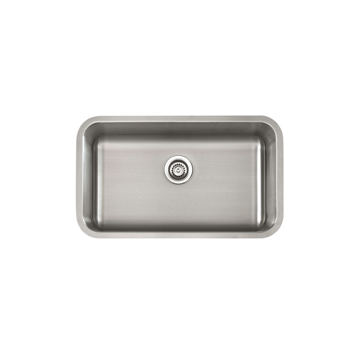 KBFMORE™ 30" Stainless Steel Single Bowl Classic Kitchen Sink
