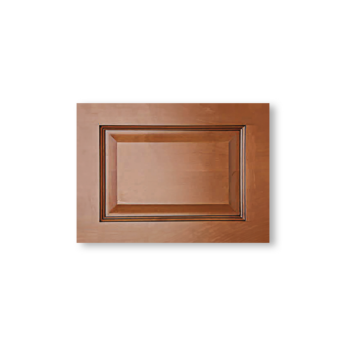 Raised Panel Candlelight Door Sample