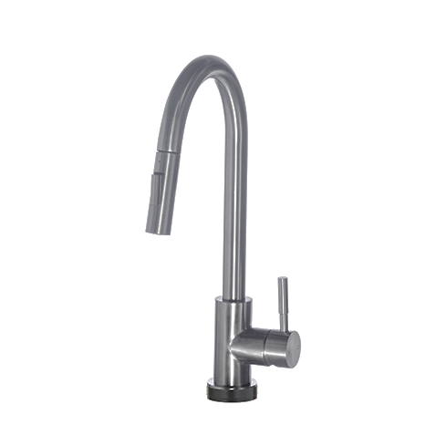 KBFMORE™ 16" Smart Touch Pull Down Kitchen Faucet with Double Function Spray Head