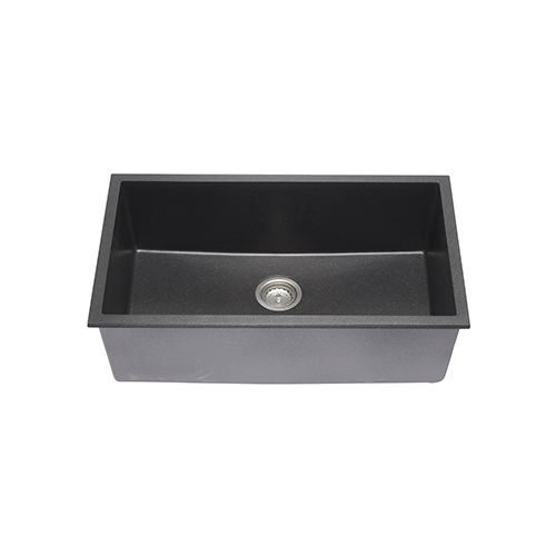 KBFMORE™ 32" Granite Single Bowl Undermount Kitchen Sink