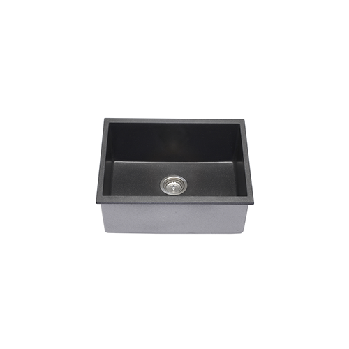 KBFMORE™ 23" Granite Single Bowl Undermount Kitchen Sink