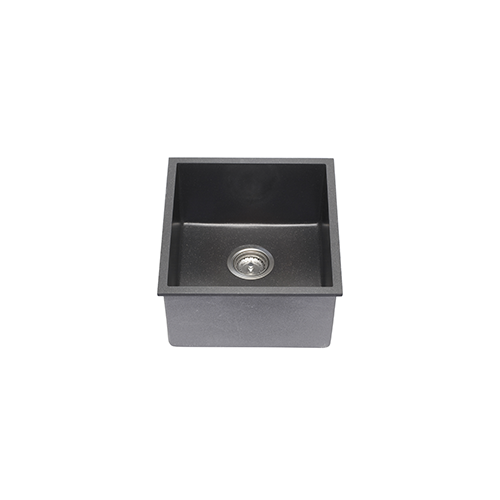 KBFMORE™ 16" Granite Single Bowl Undermount Kitchen Sink