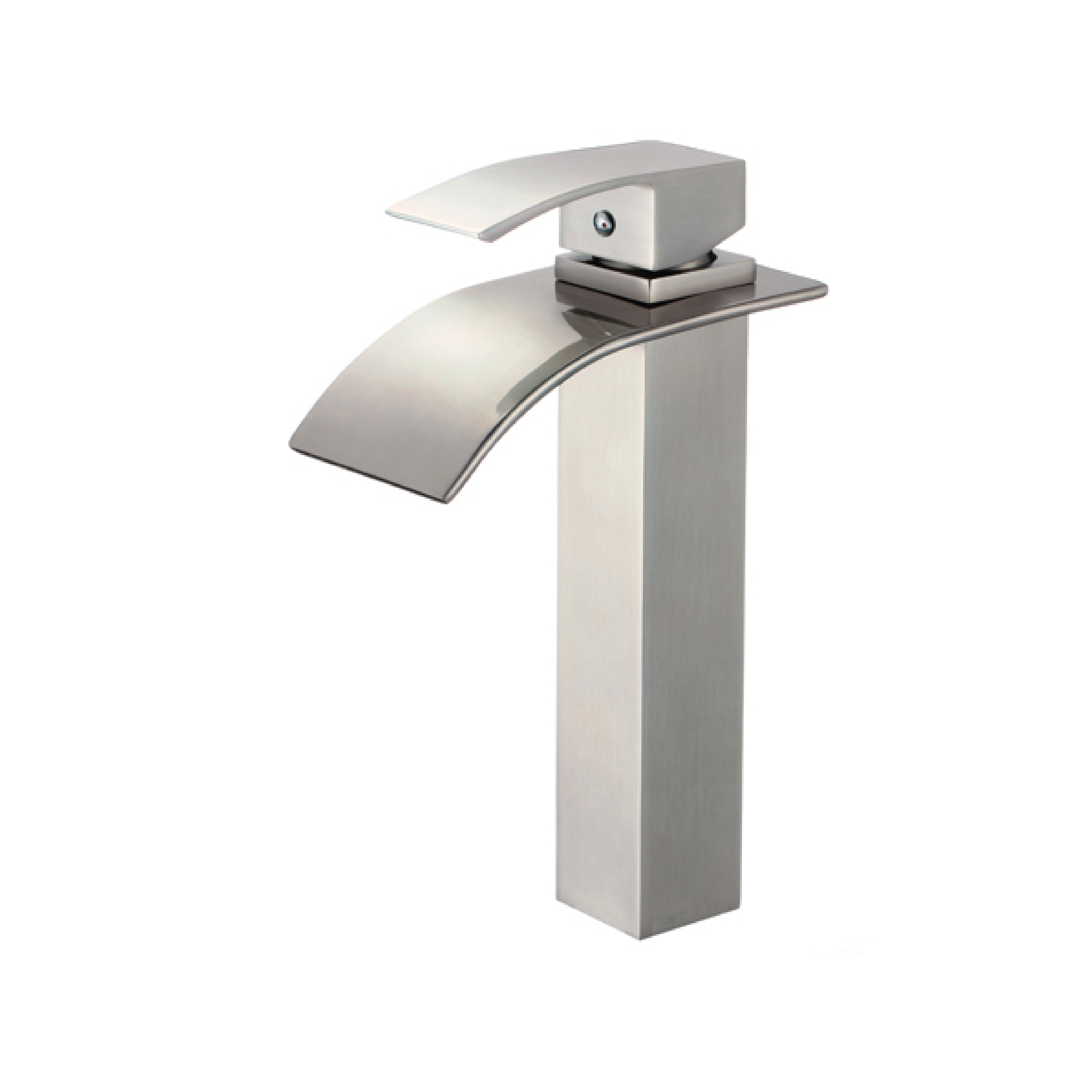 Square Waterfall Vessel Bathroom Faucet