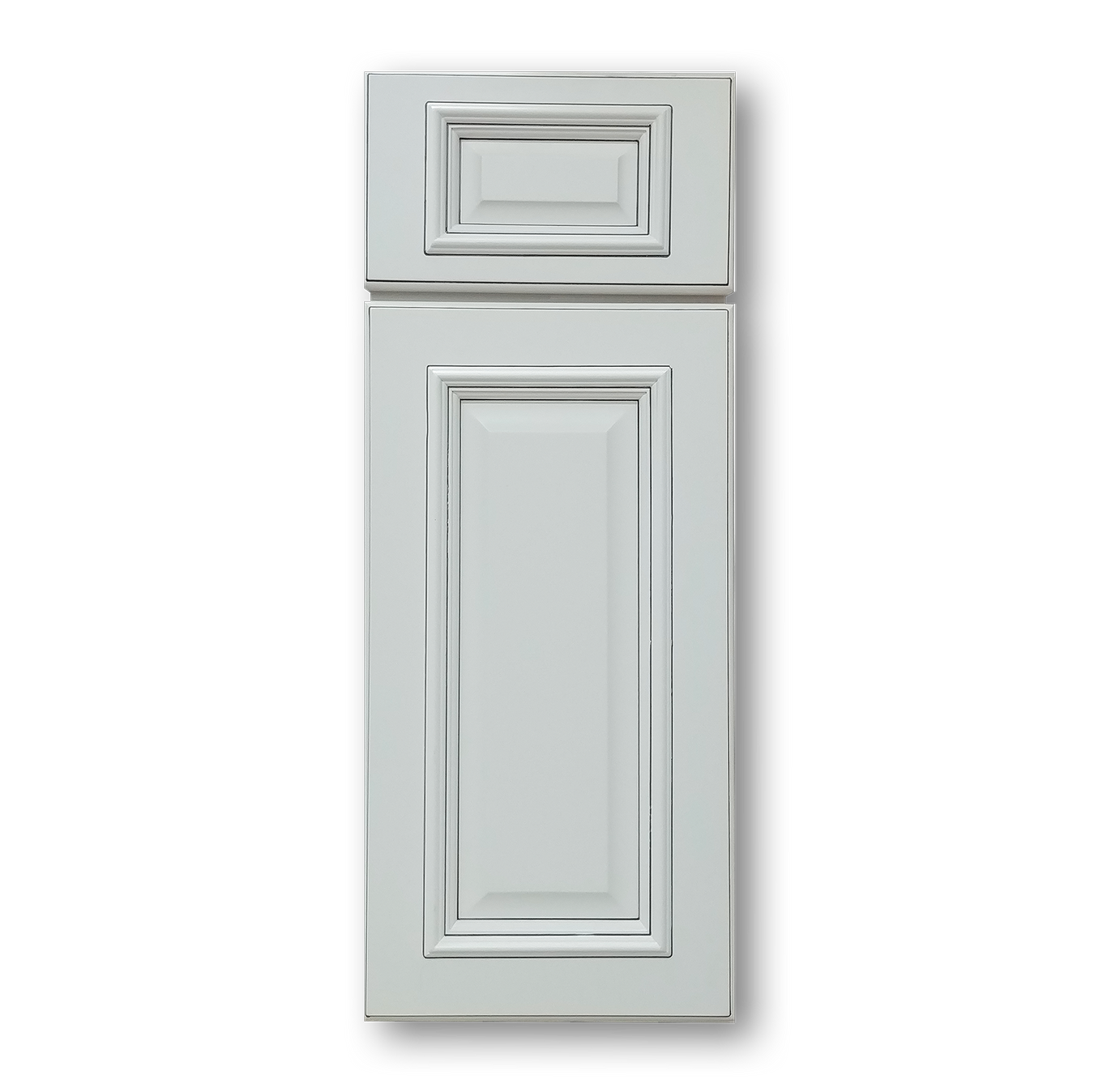 Raised Panel Antique White Cabinets