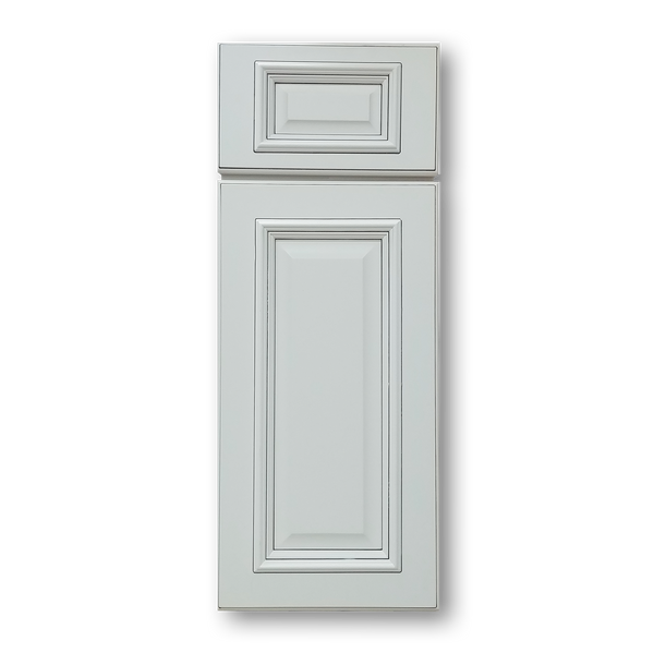Raised Panel Antique White Cabinets
