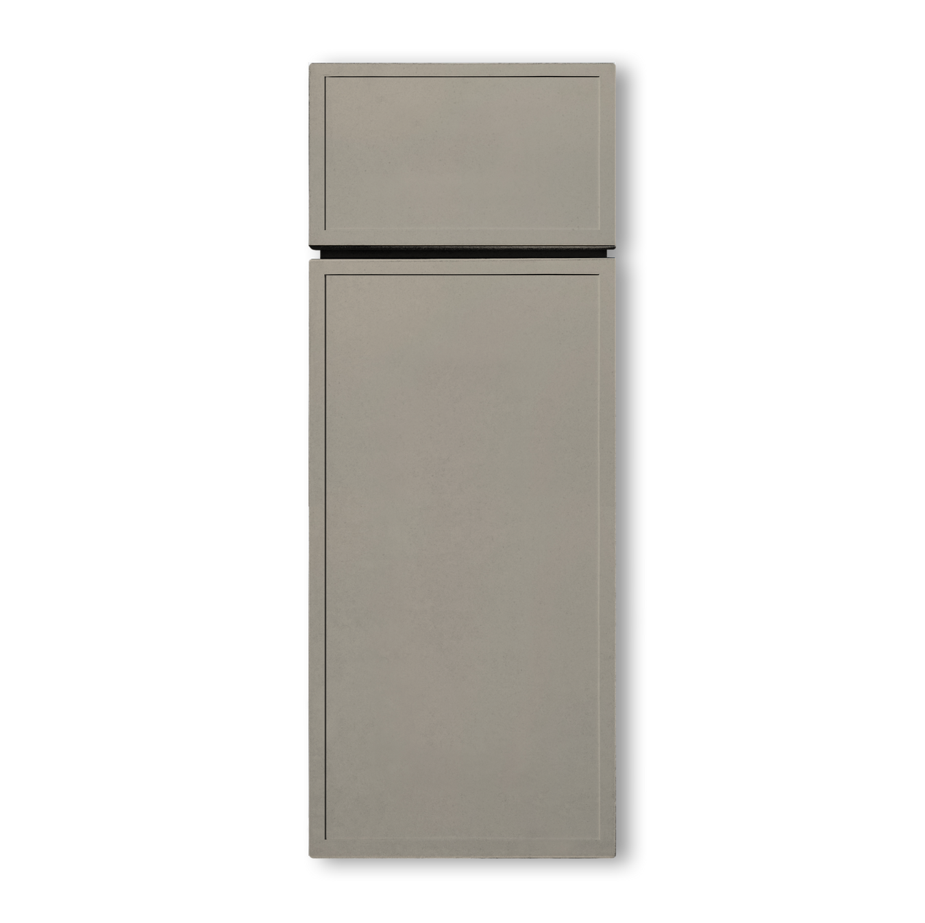 Slim Shaker Beige Cabinets