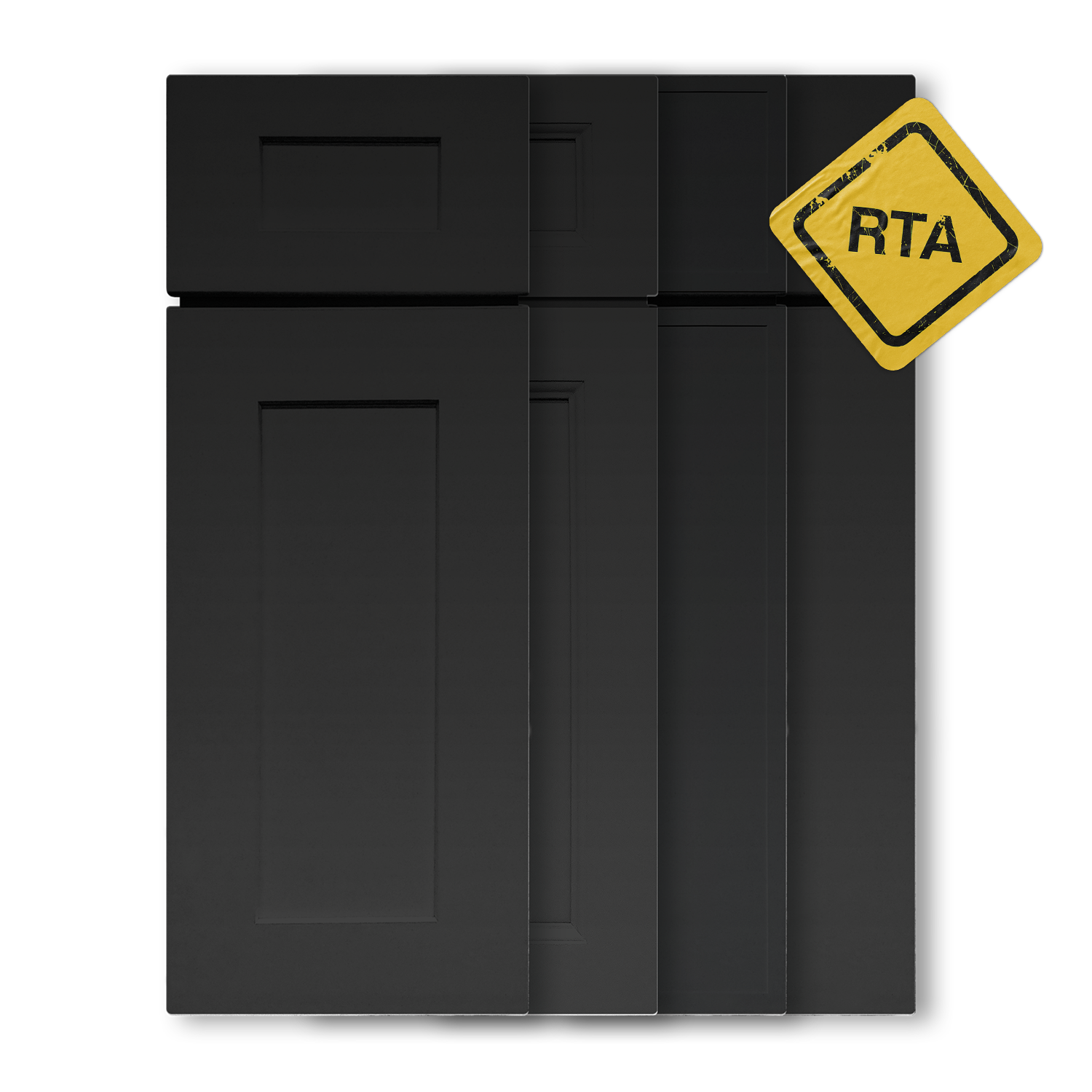 Black Classic Custom Cabinets (RTA)