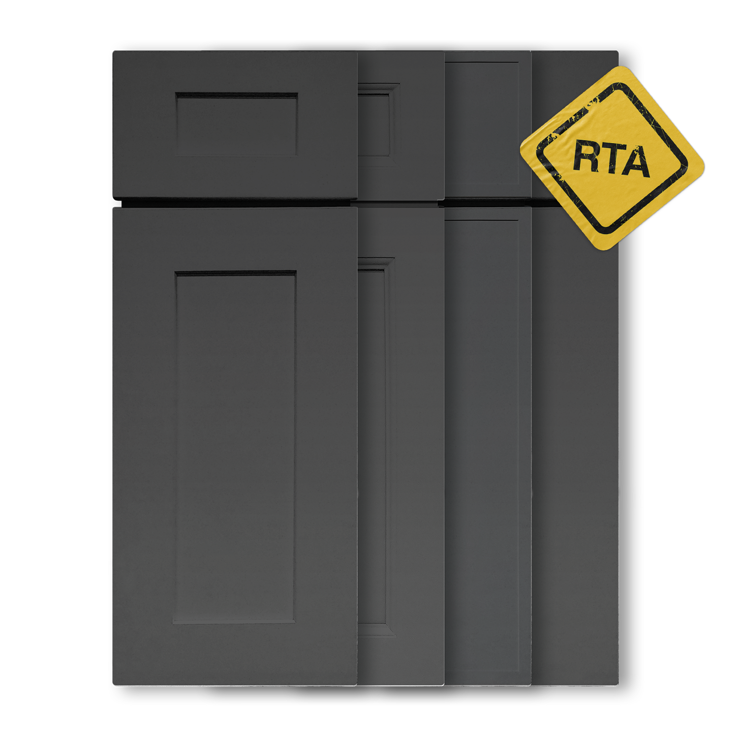 Charcoal Grey Semi-Custom Cabinets (RTA)