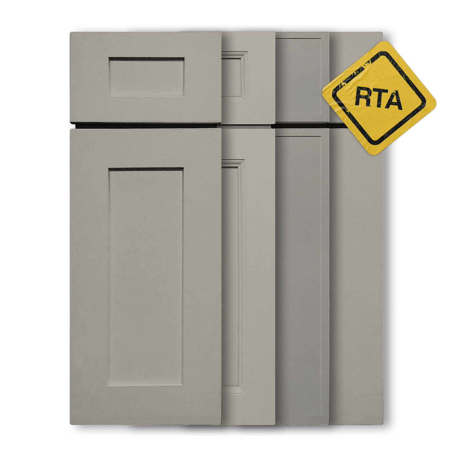 Dark Grey Classic Custom Cabinets (RTA)