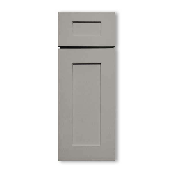 Shaker Dark Gray Cabinets