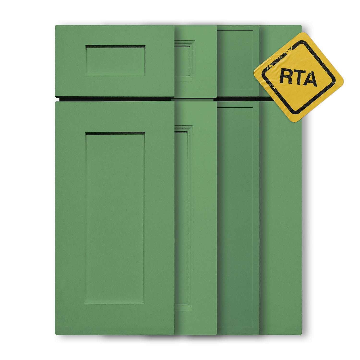 Emerald Green Classic Custom Cabinets (RTA)