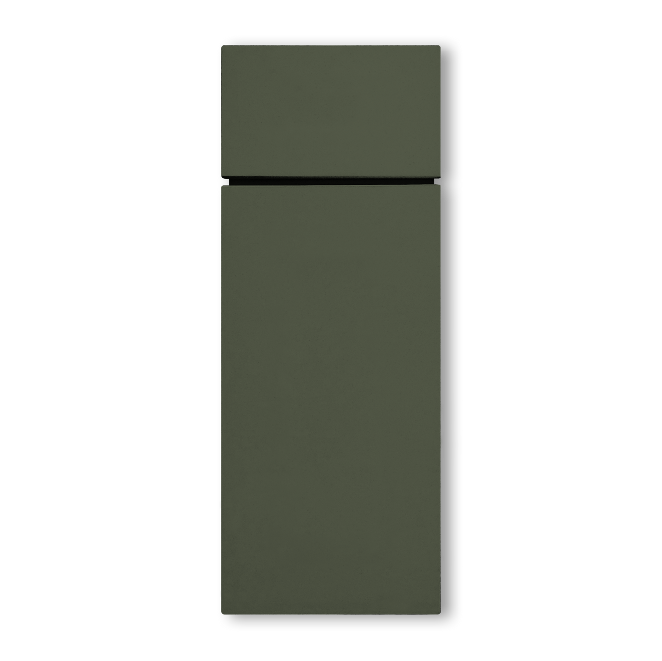 Flat Forest Green Cabinets