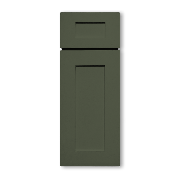 Shaker Forest Green Cabinets