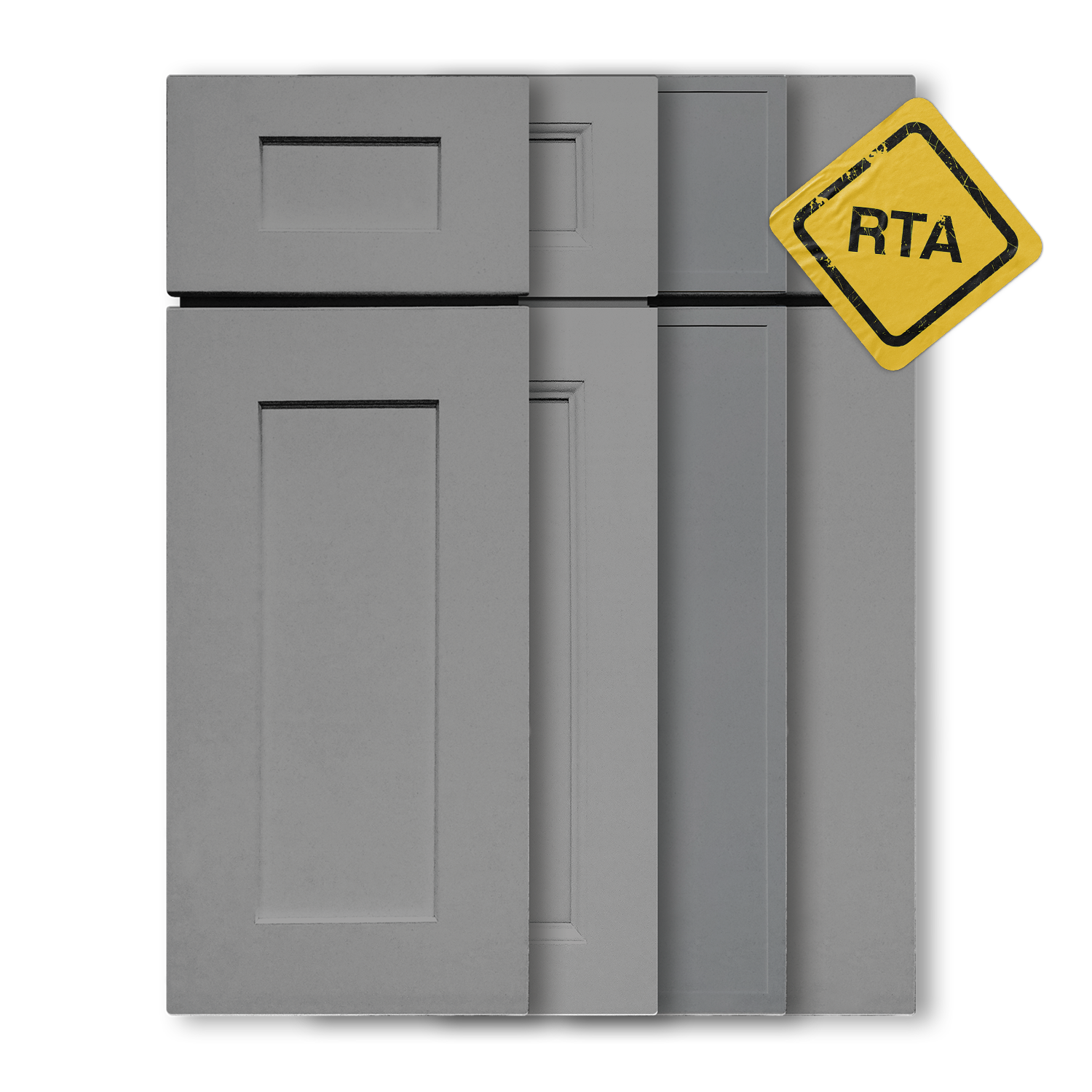 Grey Classic Custom Cabinets (RTA)