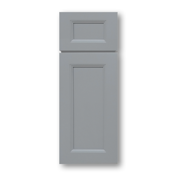 Modified Shaker Gray Cabinets