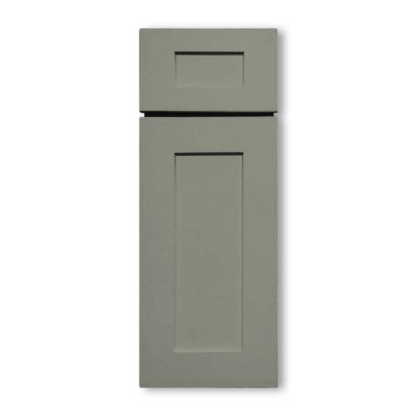 Shaker Gray Green Cabinets