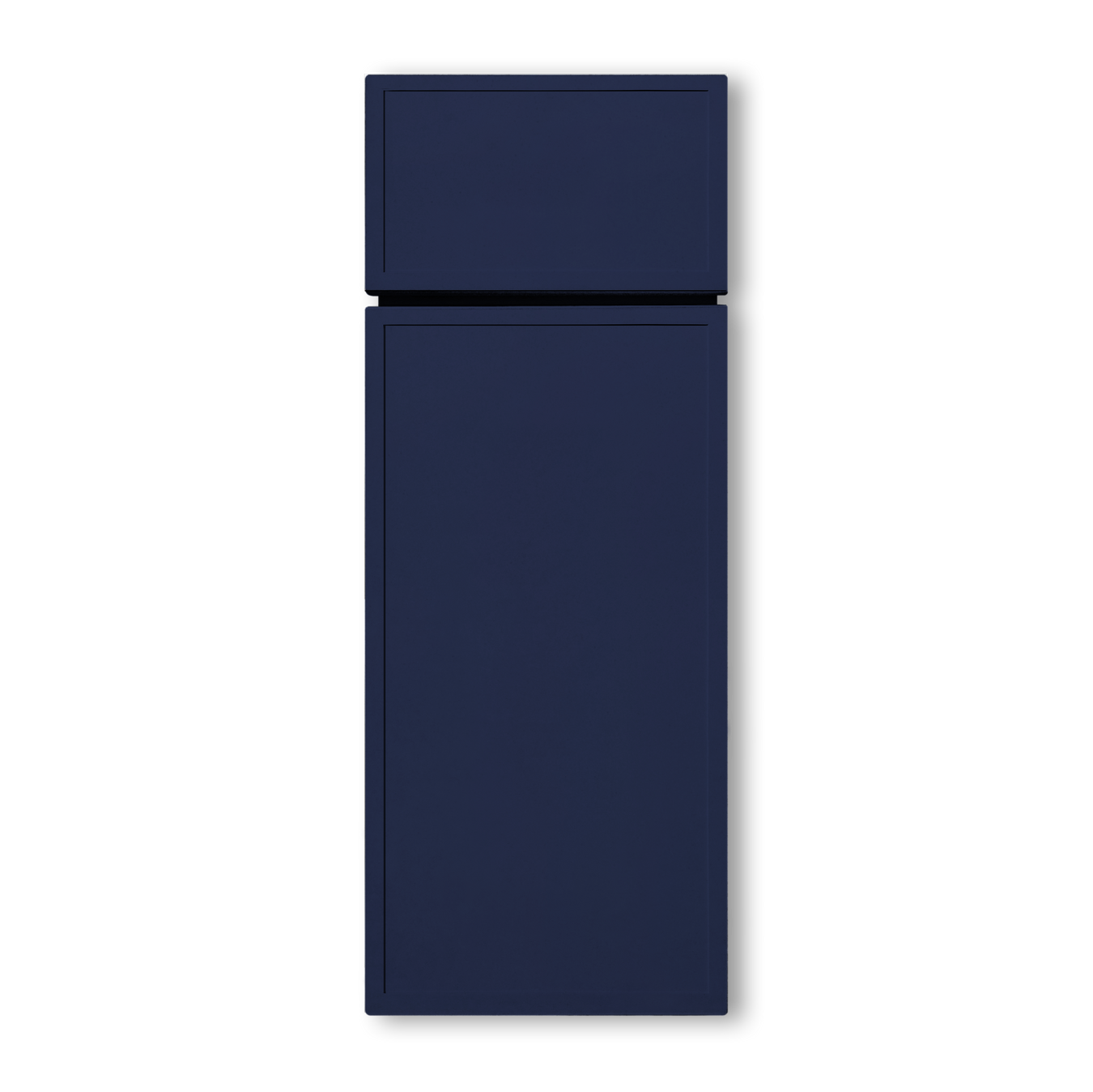 Slim Shaker Navy Cabinets