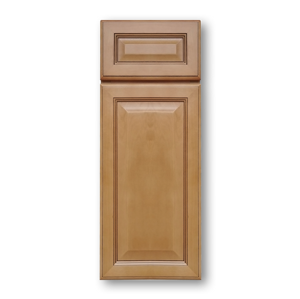 Raised Panel Candlelight Cabinets
