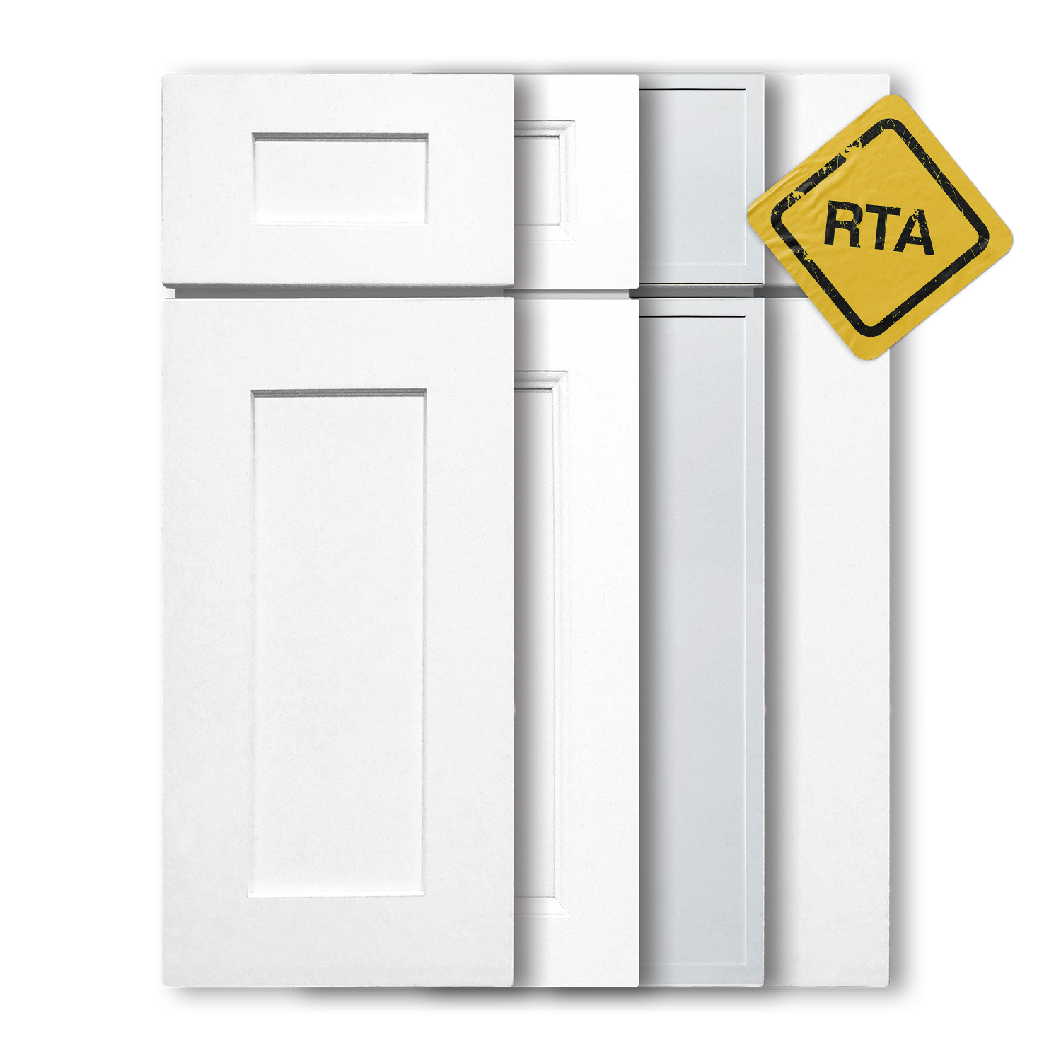 White Classic Custom Cabinets (RTA)