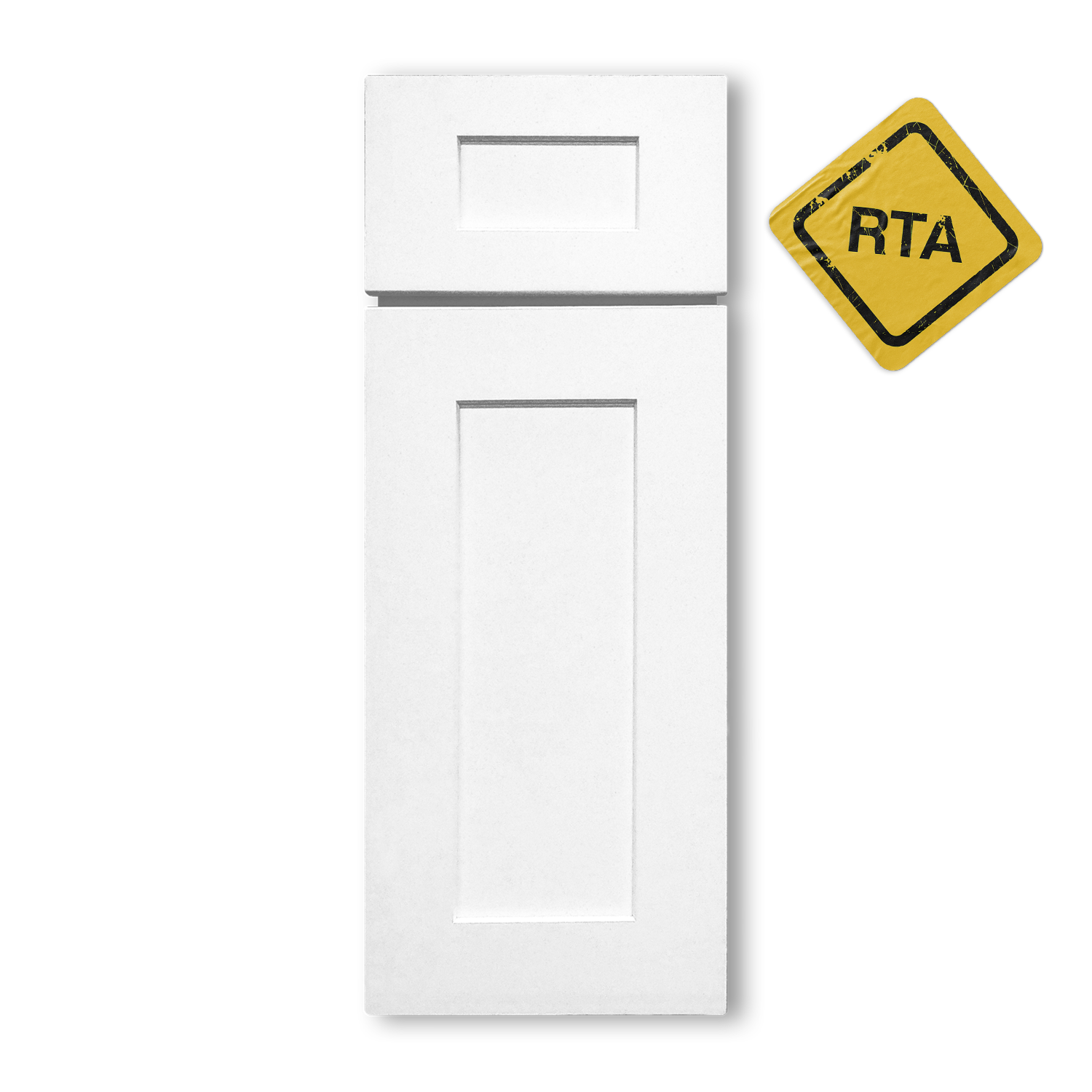 Shaker White Vanities (RTA)