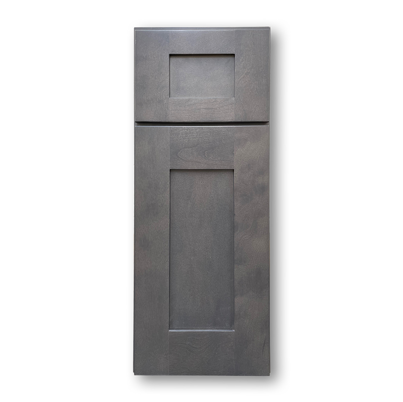 Shaker Smoke Gray Cabinets