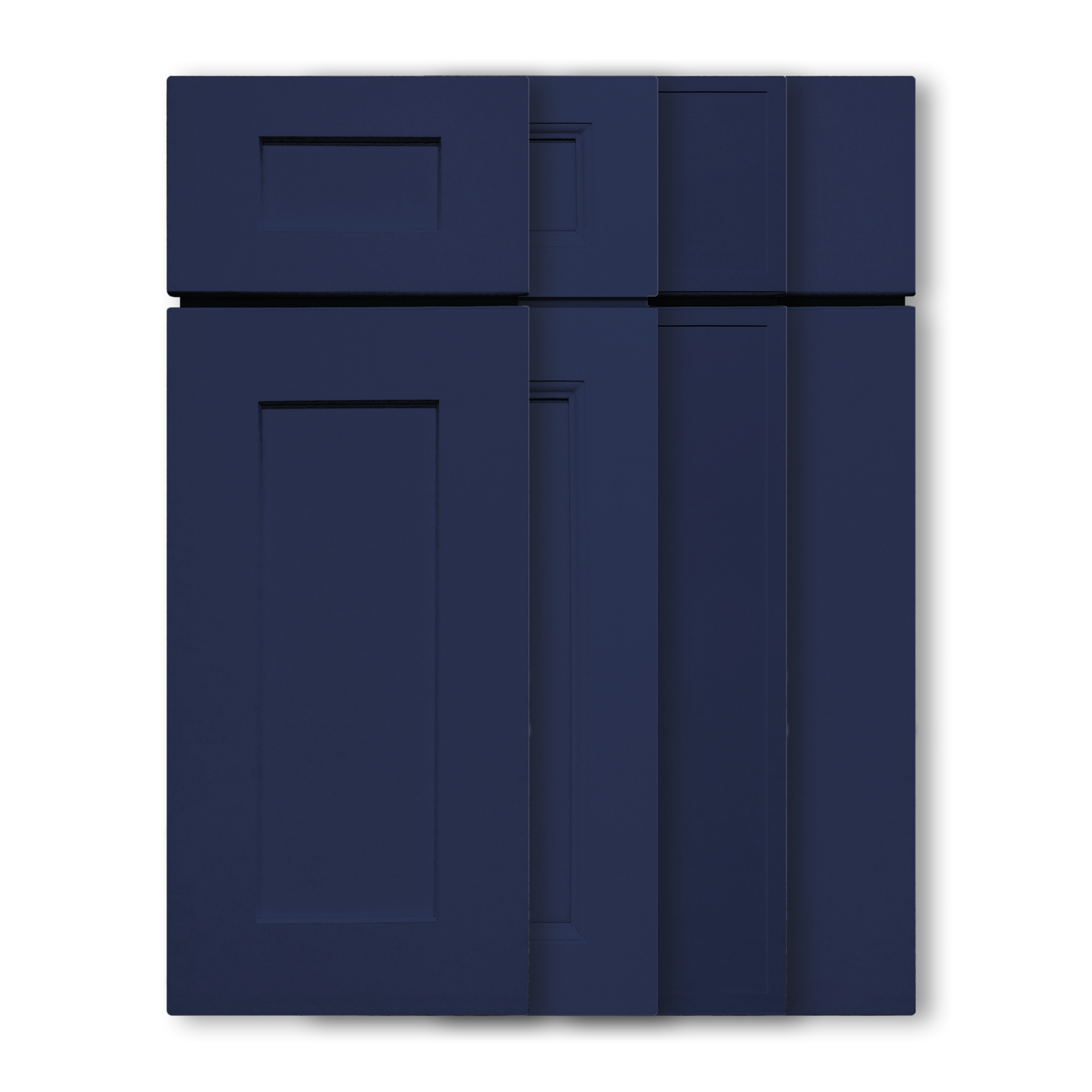 Navy Semi-Custom Cabinets (Assembled)