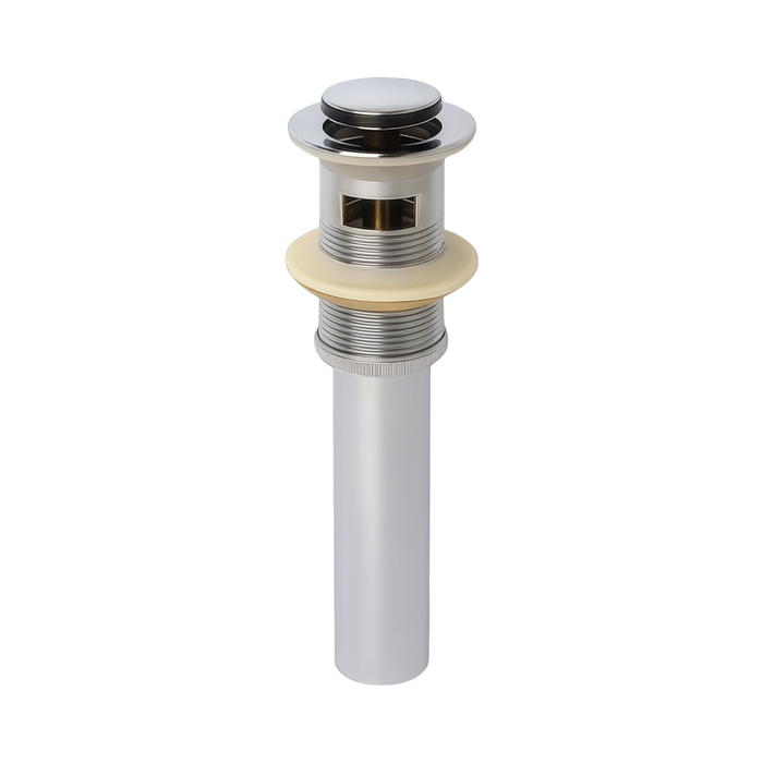 1-3/4" Bathroom Sink Pop-Up Drain with Overflow in Polished Chrome, PO-SP4PFC