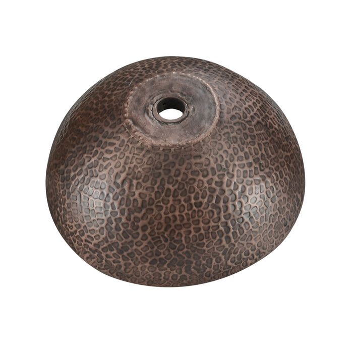 KBFMORE™ 17" Round Copper Vessel Bathroom Sink