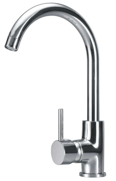 13-Inch Single-Handle Stationary Kitchen Faucet in Polished Chrome, K46PC