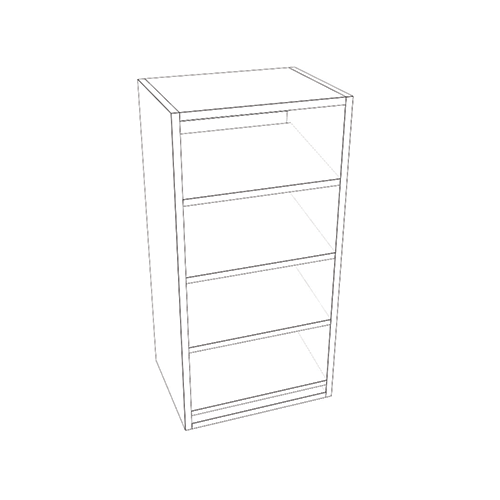 Shoe Shelf Short Tower Closet Module