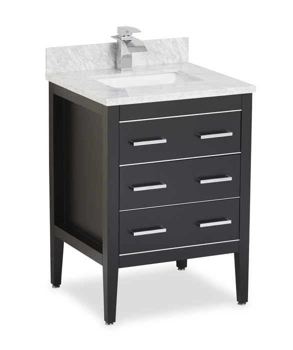 Urban Collection Vanity with Black Finish