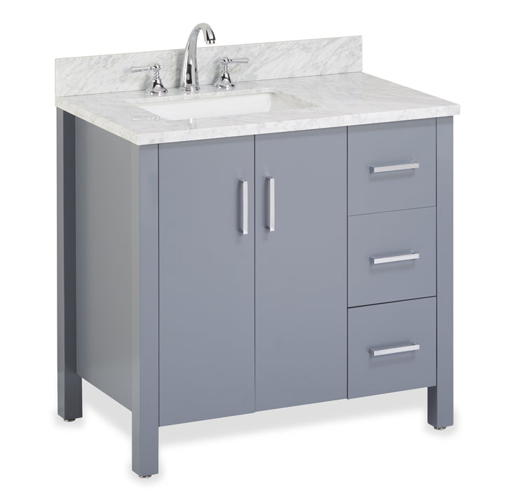 Urban Collection Vanity with Grey Finish