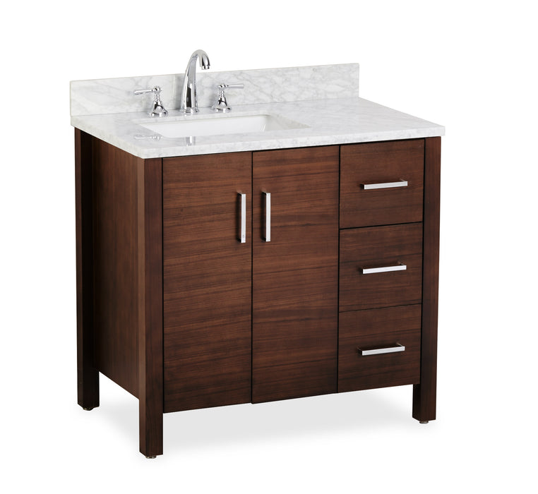 Urban Collection Vanity with Coffee Finish
