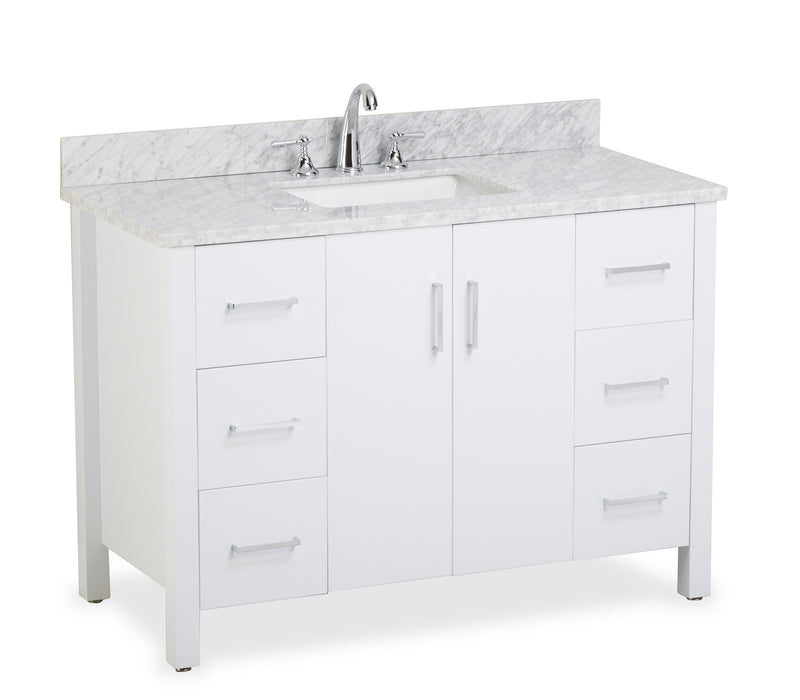 Urban Collection Vanity with White Finish