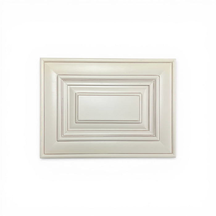 Raised Panel Antique White Door Sample