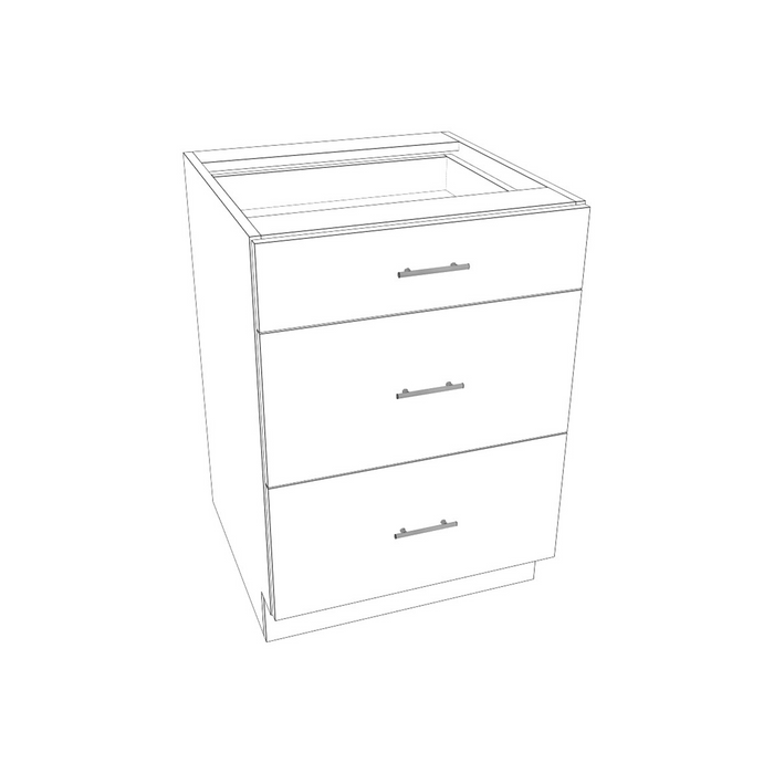 Drawer Base Cabinet (Flat Emerald Green/Framed/RTA)