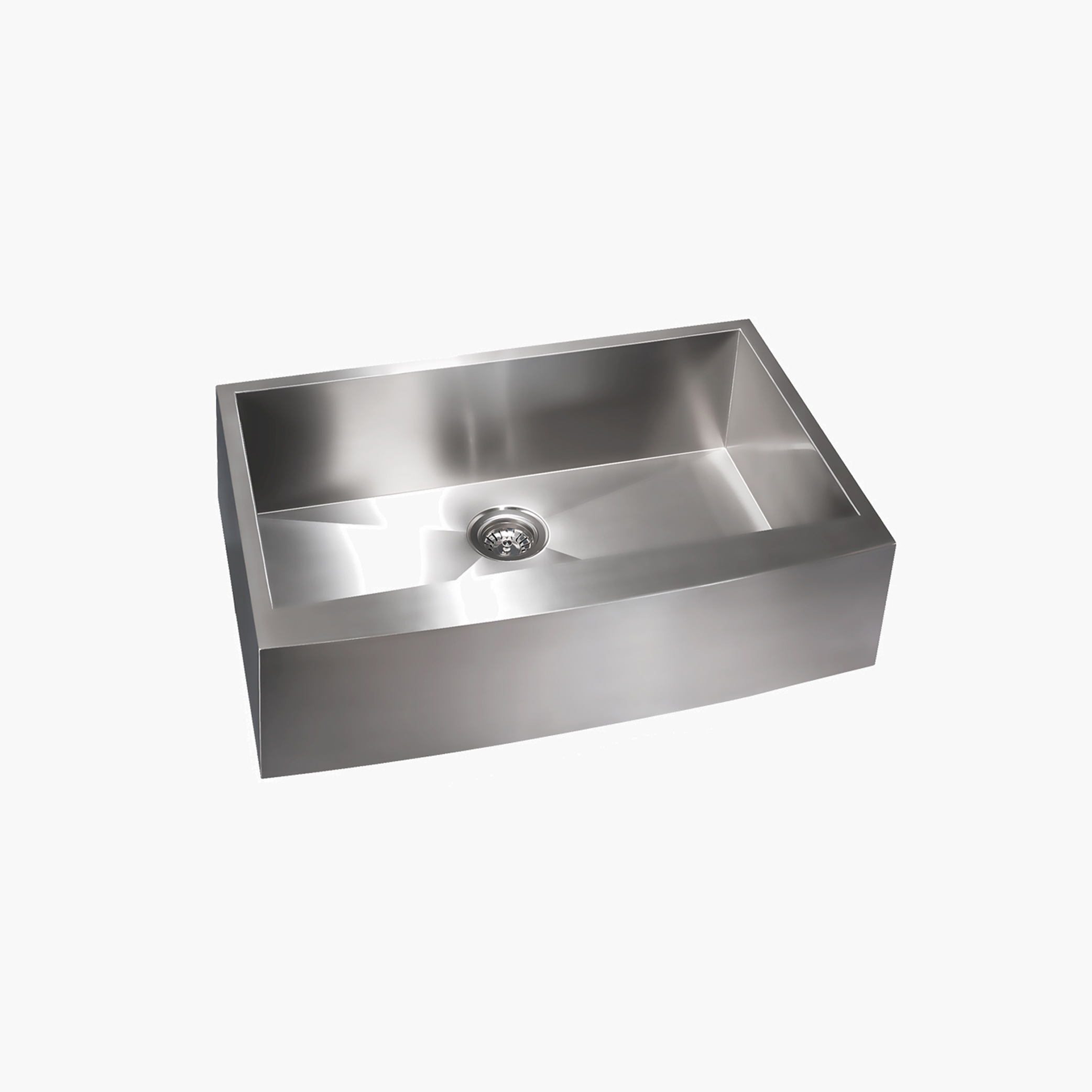 KBFMORE™ 33" Stainless Steel Single Bowl Farmhouse Kitchen Sink