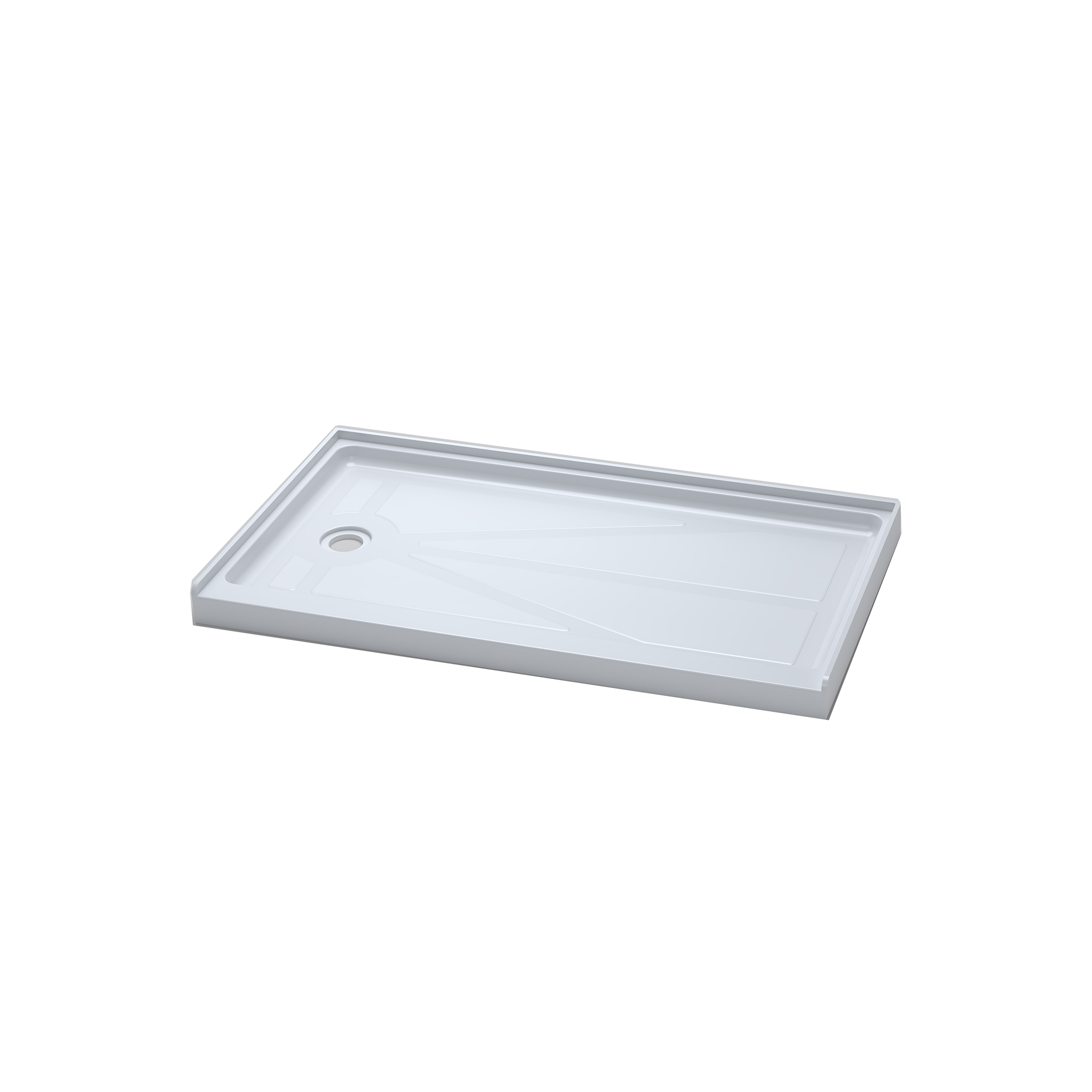 KBFMORE™ 30" Acrylic Shower Base