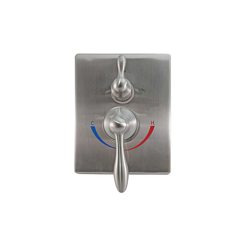 KBFMORE™ Square Classic Thermostatic and Pressure Balance Shower Valve