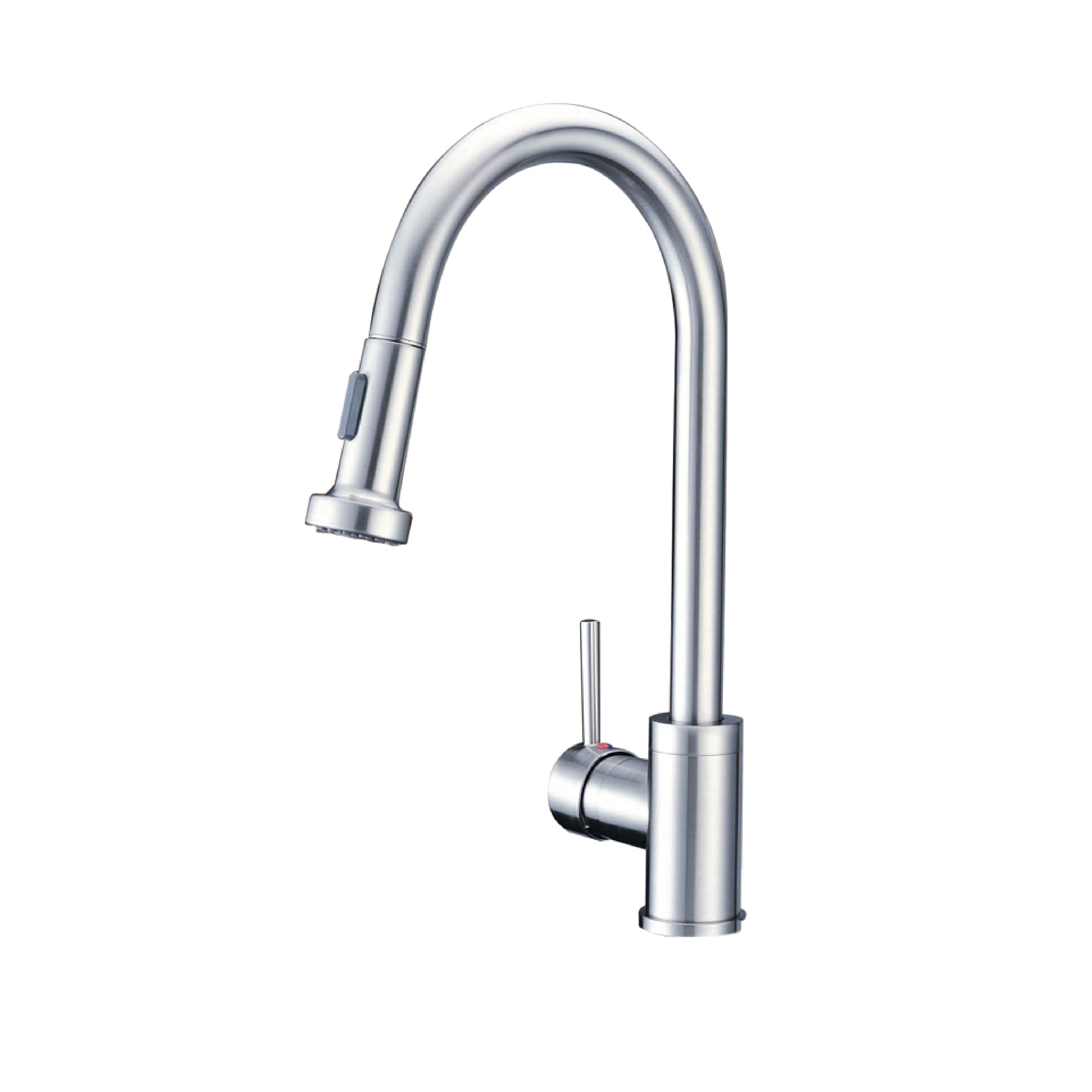 Flared Pull Down Kitchen Faucet